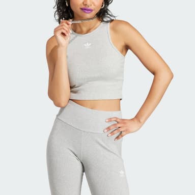 Top Essentials Rib Szary