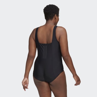 Frauen Sportswear Iconisea Badeanzug – Große Größen Schwarz