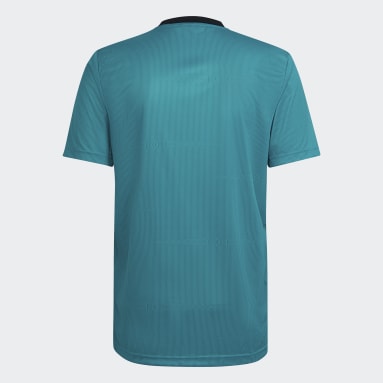 Camiseta Tercer Uniforme Real Madrid 21/22 Turquesa Hombre Fútbol