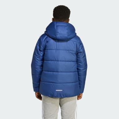 Essentials 3-Stripes Vadderad jacka för barn