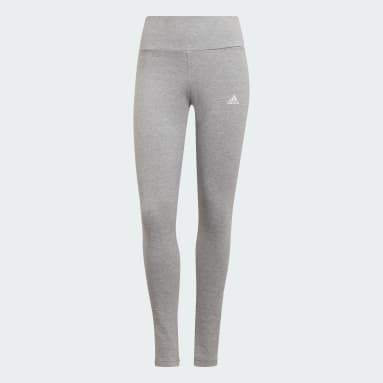 LEGGINGS DE CINTURA SUBIDA ESSENTIALS Cinzento Mulher Sportswear