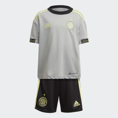 Mini Terceiro Equipamento 22/23 do Celtic FC Cinzento Criança Futebol