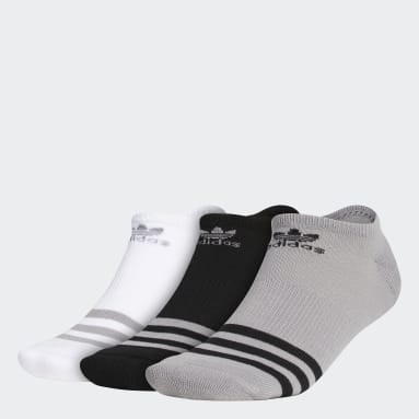 Men's Originals Grey Roller No Show Socks 3 Pairs