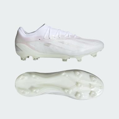 Fodbold Hvid X CRAZYFAST.1 FG støvler