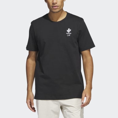 남성 Golf Black 아디크로스 데저트 티