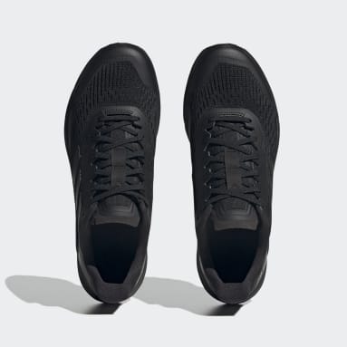 Men TERREX Black Terrex Agravic Flow 2.0 Trail Running Shoes