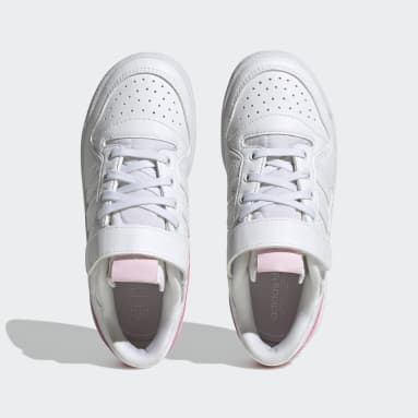 Kids Originals White Forum Low Shoes