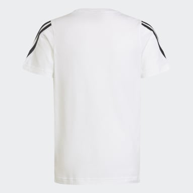 Camiseta Future Icons 3 Rayas Blanco Niño Sportswear