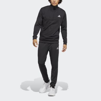 Men Sportswear Black Small Logo Tricot Track Suit