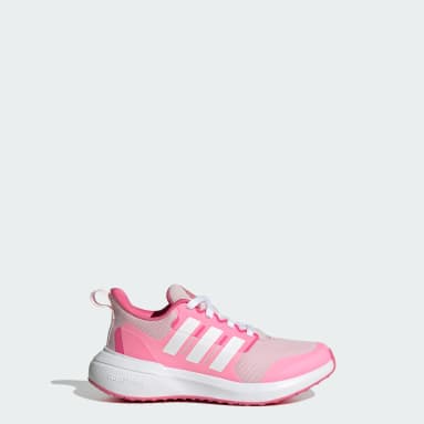 Zapatillas FortaRun 2.0 Cloudfoam con Cordones Rosa Niño Sportswear