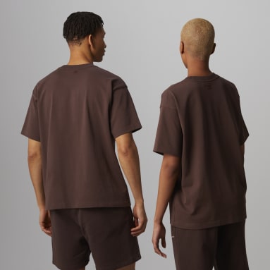 Originals Kahverengi Pharrell Williams Basics Tişört (Unisex)