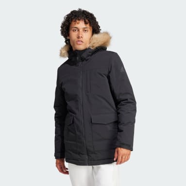 Parka com Capuz com Pelagem