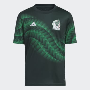 Youth Soccer Green Mexico Pre-Match Jersey