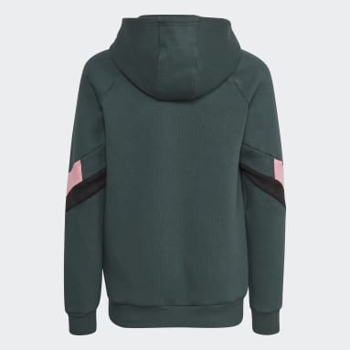 Sudadera con capucha Verde Niño Originals
