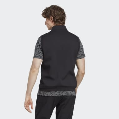 Gilet Authentic 1/4-Zip Nero Uomo Golf