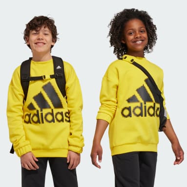 Youth Sportswear Yellow adidas x Classic LEGO® Crewneck Sweatshirt