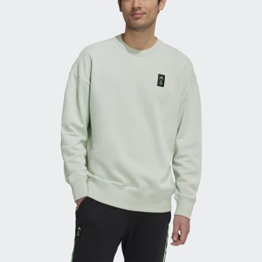 Männer Fußball Real Madrid Lifestyler Sweatshirt Grün