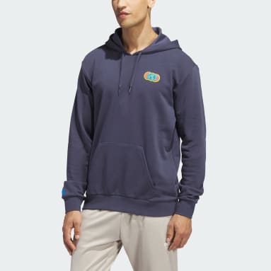 Polera con Capucha Worldwide Hoops Azul Hombre Básquet