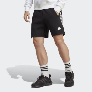ผู้ชาย Sportswear สีดำ กางเกงขาสั้น Future Icons 3-Stripes