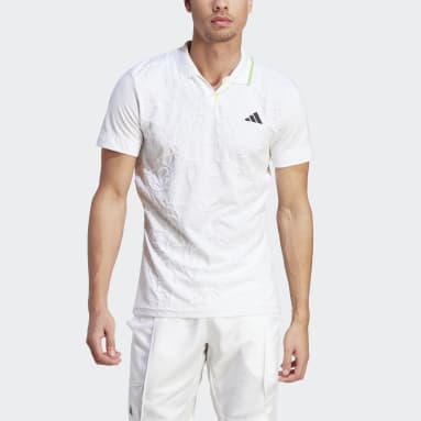남성 Tennis White 에어로레디 프리리프트 프로 테니스 폴로 셔츠