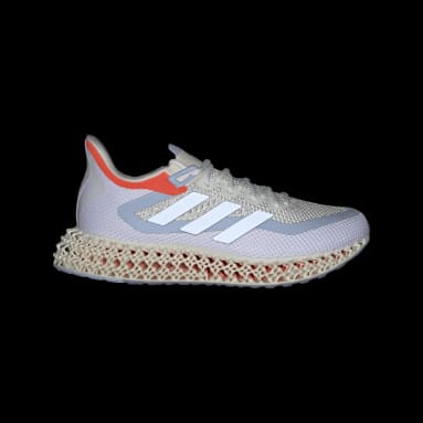 ผู้หญิง วิ่ง สีขาว รองเท้าวิ่ง adidas 4DFWD 2