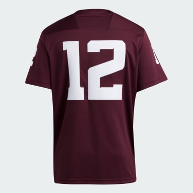 adidas - アディダス テキサスA＆M大学 アメフト ユニフォーム アディダス テキサスA&M大学 デカロゴ Tシャツ ブラック黒 2XL