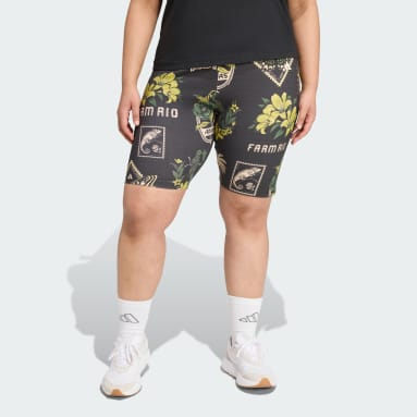 Shorts Ciclista adidas x FARM (Plus Size)