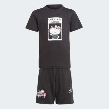 Conjunto de Playera Corta adidas Originals x Hello Kitty