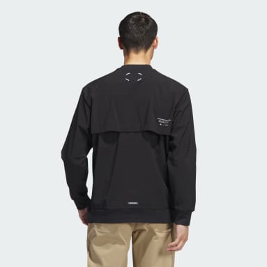 남성 Golf Black 아디크로스 윈드레디 크루 스웨트셔츠