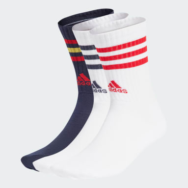 3-Stripes Cushioned Crew Socks 3 Pairs