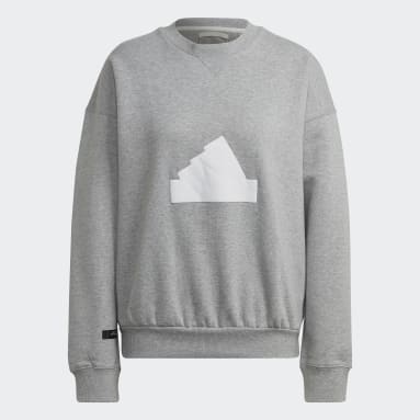 Felpa adidas grigia senza cappuccio cheap