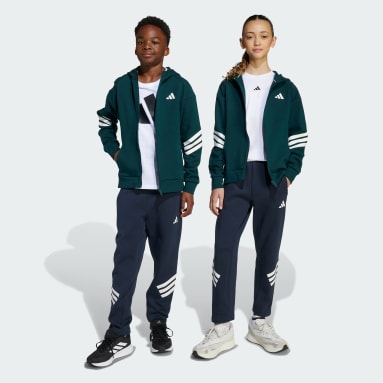 Kalhoty Future Icons 3-Stripes Ankle-Length Kids