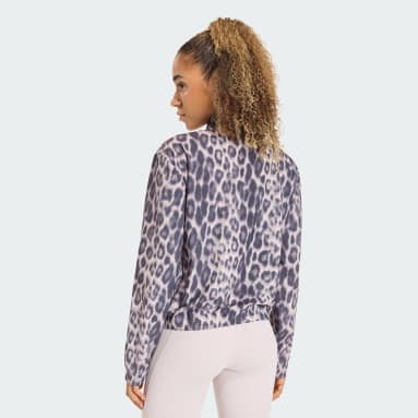 Workout Essentials Leopard Woven Jacket