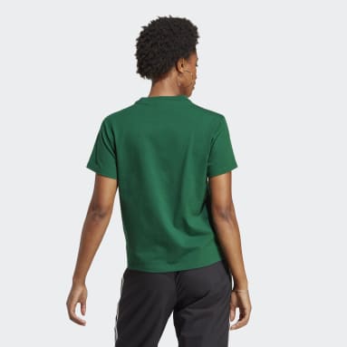 T-shirt Trefoil Adicolor Classics Verde Mulher Originals