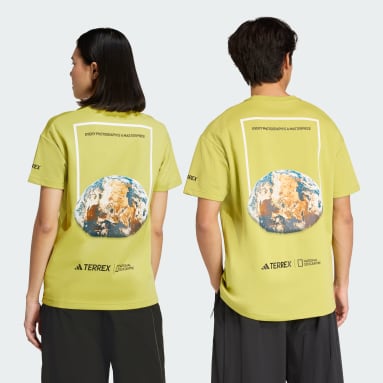 T-Shirt Lengan Pendek Grafis National Geographic