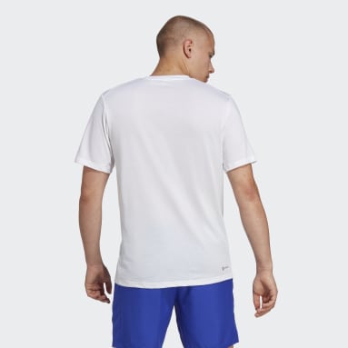 Männer Fitness & Training Train Essentials Comfort Training T-Shirt Weiß