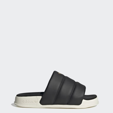 Women Lifestyle Black Adilette Essential Slides
