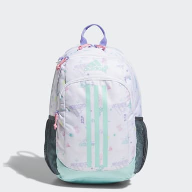 AdidasYouth Training White Young BTS Creator Backpack