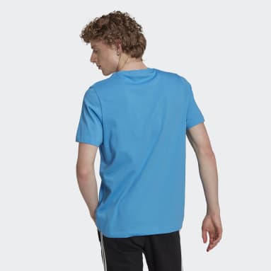 Men Originals Blue Adicolor Essentials Trefoil Tee