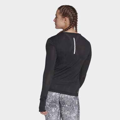 Fast Running Long Sleeve Tee Czerń