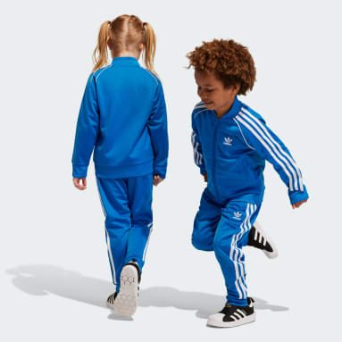 Track suit adicolor SST Blu Bambini Originals