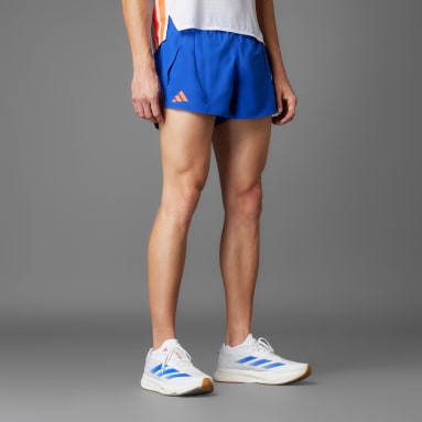 กางเกงวิ่งขาสั้นผ่าข้าง Adizero Essentials
