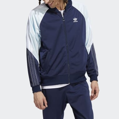 Campera Deportiva SST Tricot Azul Hombre Originals