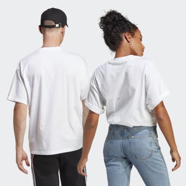 Gym & Training White Graphic Tee