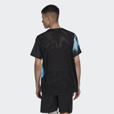 Heren Hardlopen zwart Fast Graphic T-shirt