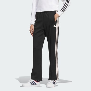 [ADIDAS] レディース トラックパンツ パイピングルーズ ブラック 楽天市場】アディダス ルーズ トラックパンツの通販