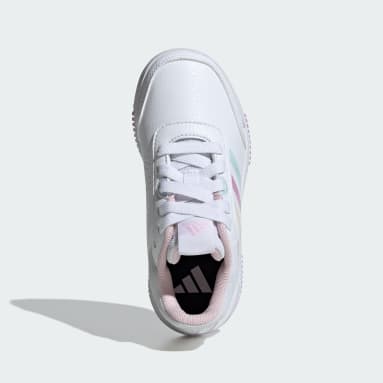 Scarpe Tensaur Sport Training Lace Bianco Bambini Sportswear