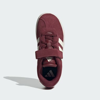 Kids Burgundy Trainers adidas IE