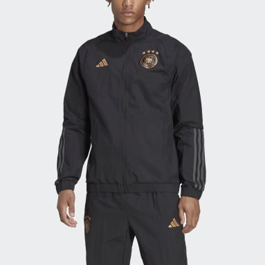 Men Football Black Germany Tiro 23 Presentation Jacket
