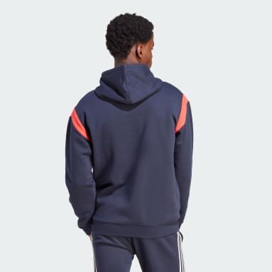 Sudadera con capucha Colorblock Azul Hombre Sportswear